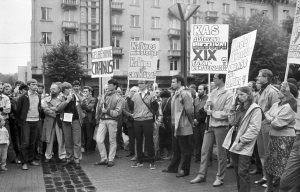 1988 06 21 Sajudzio mitingas Gelbekim Trakus